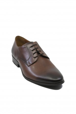 Pantofi maronii eleganți Denis pentru bărbați din piele naturală 2964VITM